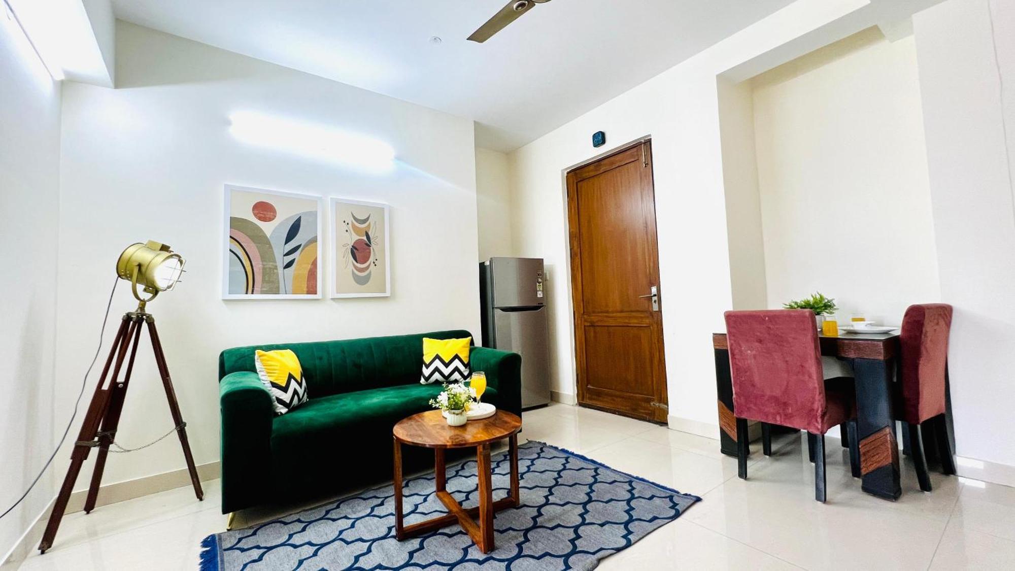 Olive Serviced Apartments - Defence Colony نيودلهي الغرفة الصورة